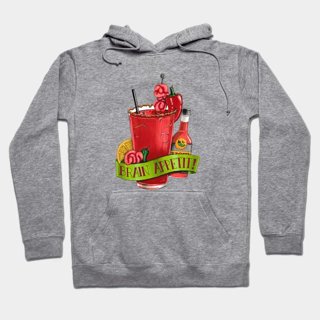 Brain Appetit Hoodie by GeekFusion